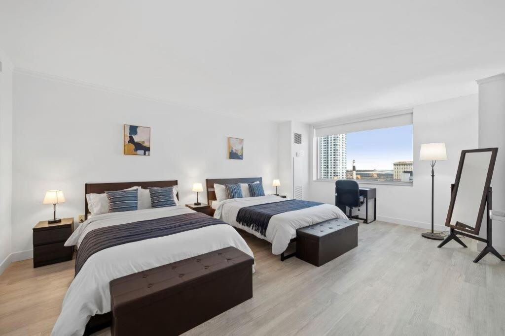 Spacious Boardwalk 2Br 3Ba Condo By Cozysuites Atlantic City Exterior photo